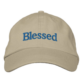 Blessed Adjustable Embroidered Hat