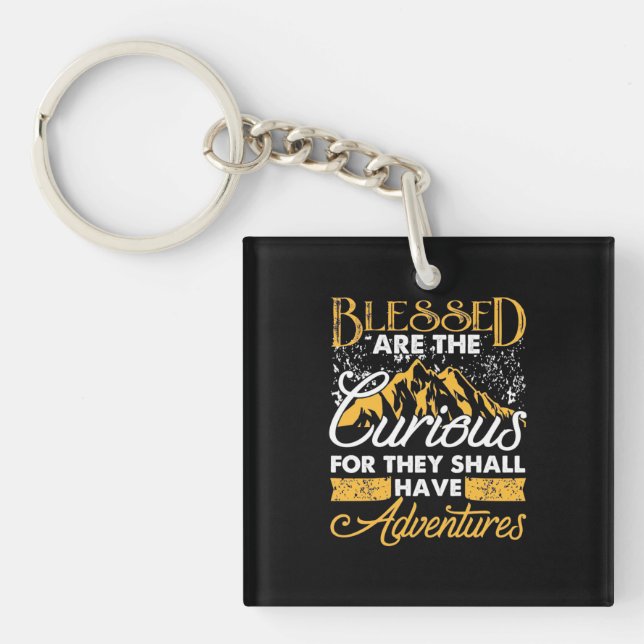 Blessed Adventure Key Ring (Front)
