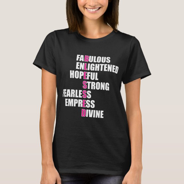 Blessed - Affirmation T-Shirt (Front)