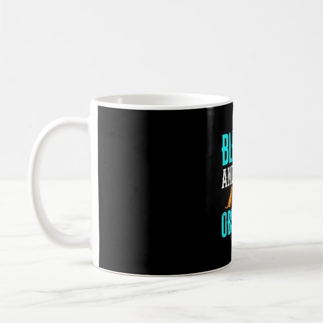 Blessed And Dog Obsessed Dog Lover Coffee Mug (Left)