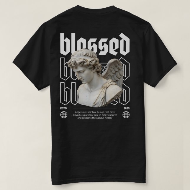 Blessed Angel T-Shirt (Design Back)