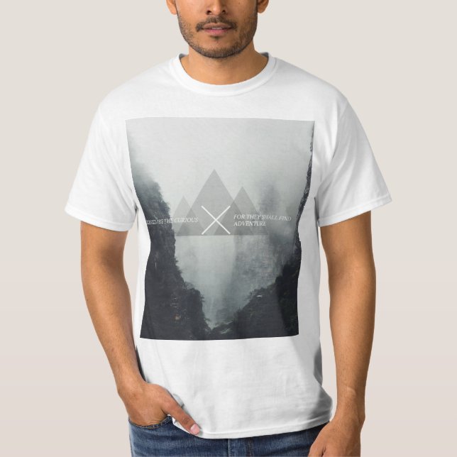 Blessed are the Curious T-Shirt (Front)