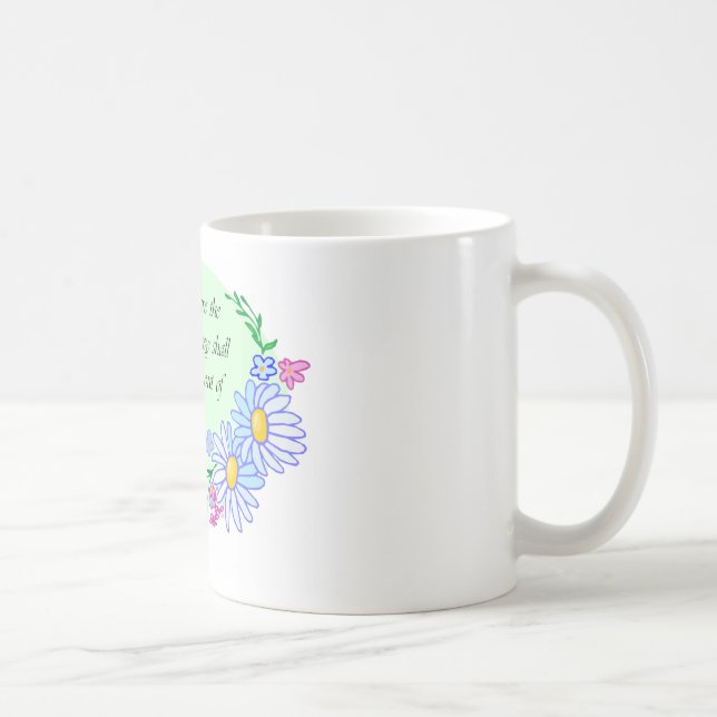 Blessed are the Flexible Coffee Mug (Right)