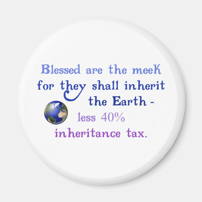 Blessed are the Meek Magnet (Front)