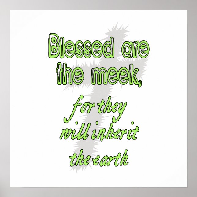 Blessed Are The Meek Poster (Front)