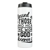 Blessed Are Those Who Hear the Word of God Quotes