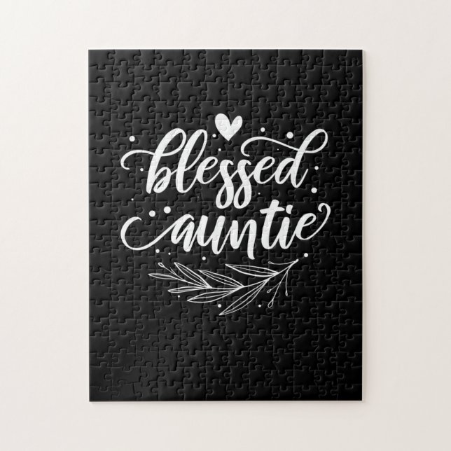 Blessed Auntie Jigsaw Puzzle (Vertical)