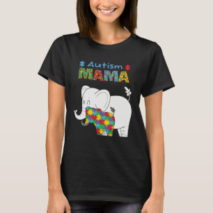 Blessed Autism Mom Mother Autistic Kids Awareness T-Shirt