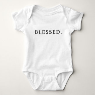 Blessed Baby Baptism Bodysuit