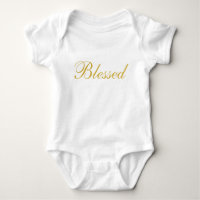 Blessed Baby Jersey Bodysuit
