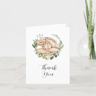 Blessed Baby Shower Thank You Card"