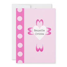 Blessed Baptism Invitations