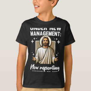 Blessed Baptism Religious Christian Under New Mana T-Shirt