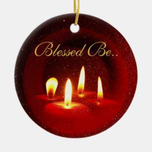 Blessed Be... Ceramic Tree Decoration