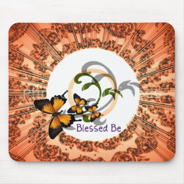 blessed be mouse pad (Front)