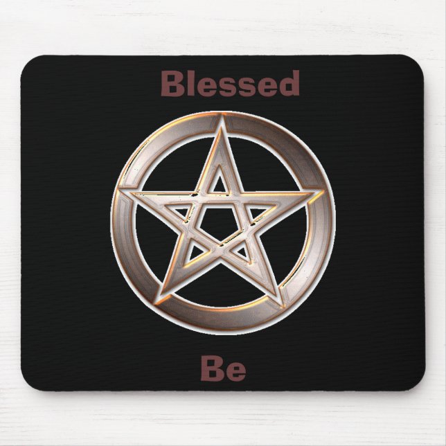 Blessed Be Mouse Pad (Front)