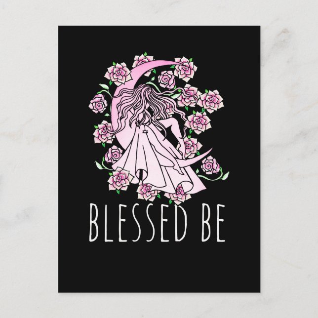 Blessed Be Postcard (Front)