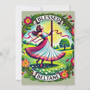 Blessed Beltane                                    Invitation