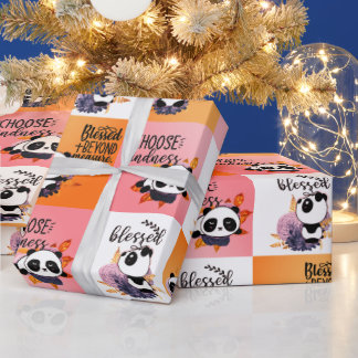 Blessed Beyond Measure; Blessed, Choose Kindness Wrapping Paper
