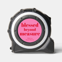 Blessed Beyond Measure Bold Red & Hot Pink