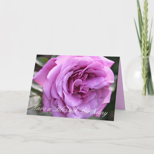 Blessed Birthday Card (Front)