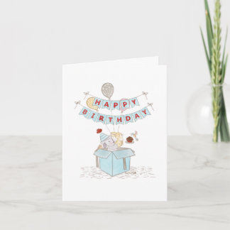 Blessed Birthday Greeting Card