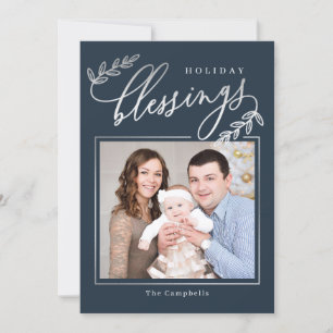 Blessed Branch Holiday Photo Card