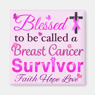Blessed Breast Cancer Survivor Magnet