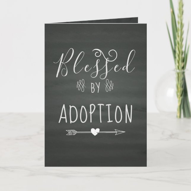Blessed by Adoption Party Invitation Announcement (Front)