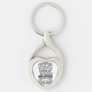 Blessed By God Jesus Holy Spirit Vintage Shirt Key Ring