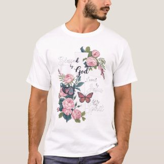 Blessed by God Loved by Jesus Happy Easter Day But T-Shirt