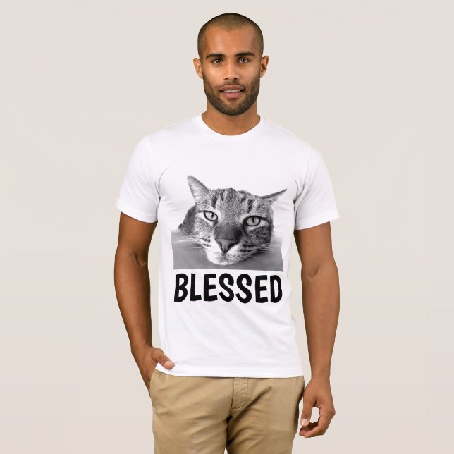 BLESSED CAT T-shirts (Front Full)