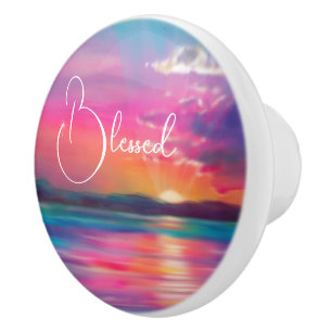 Blessed Ceramic Knob
