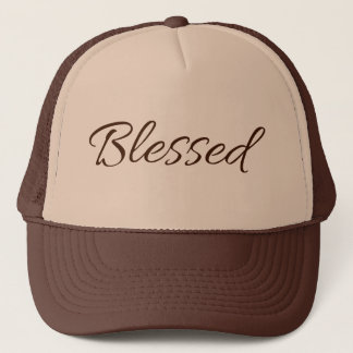 "Blessed" Christian Faith Based Trucker Hat