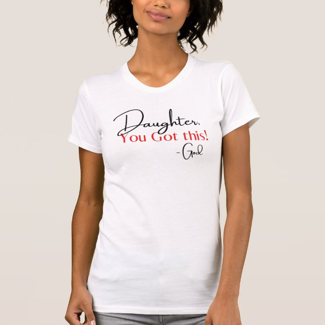 Blessed Daughter T-Shirt (Front)