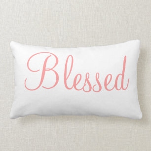 Blessed Decorative Bedroom Accent Pillow