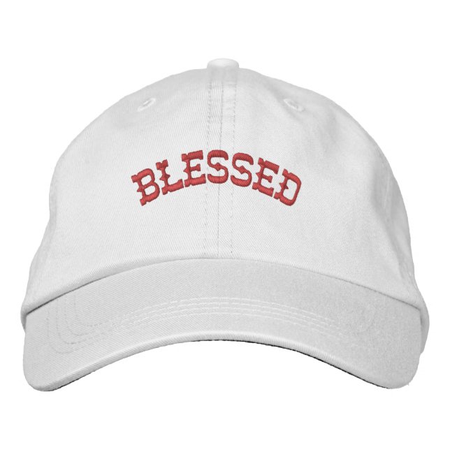 Blessed Embroidered Baseball Cap (Front)