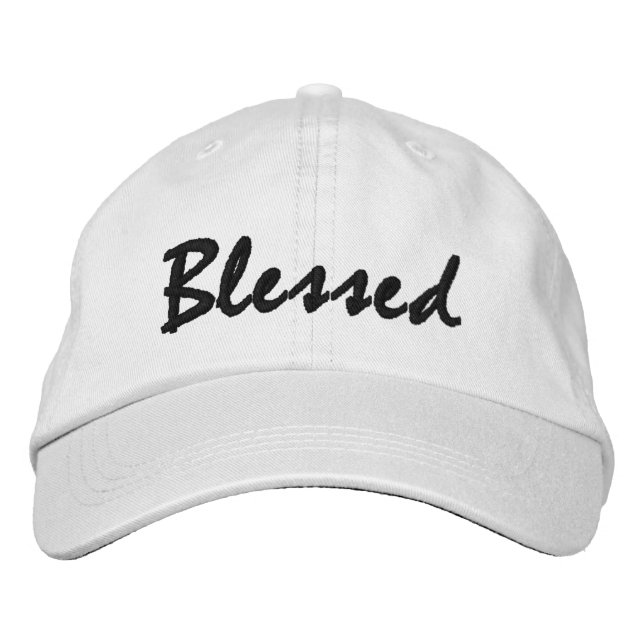 Blessed Embroidered Hat (Front)