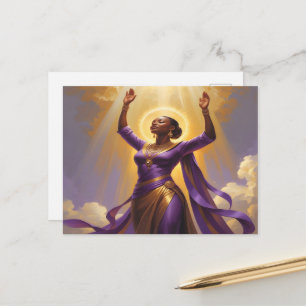 Blessed & Empowered Christian Postcard
