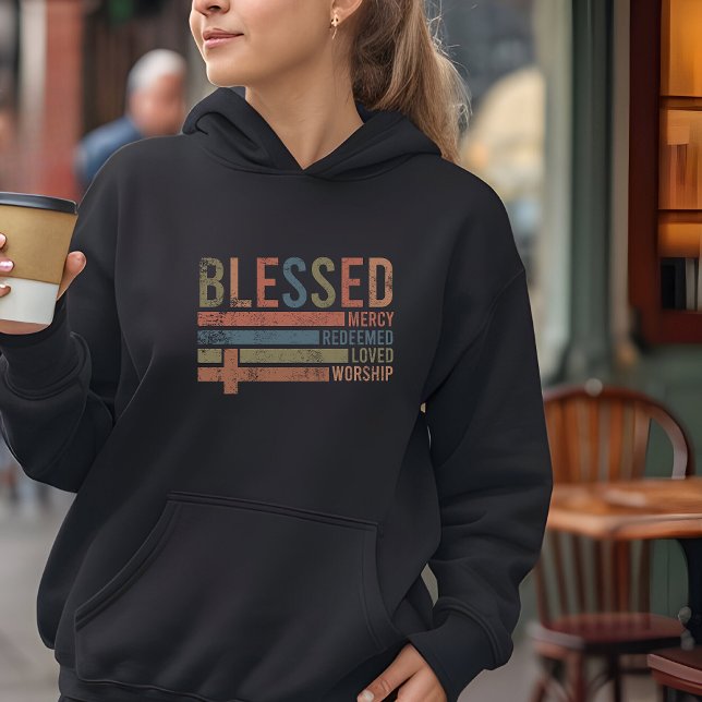 Blessed Faith Inspired Women's  Hoodie (Creator Uploaded)