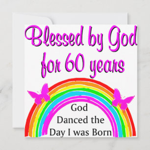 BLESSED FOR 60 YEARS