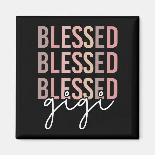 Blessed Gigi Gifts for Gigi Grandma Magnet