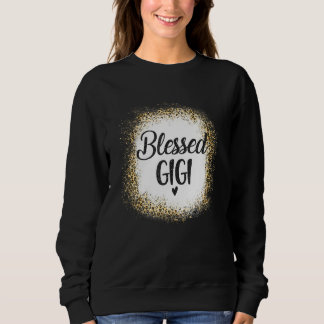 Blessed Gigi Leopard    Best Mom Ever  Mother's Da Sweatshirt