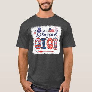 Blessed Gigi USA Patriotic Fourth Of July 4th Of T-Shirt