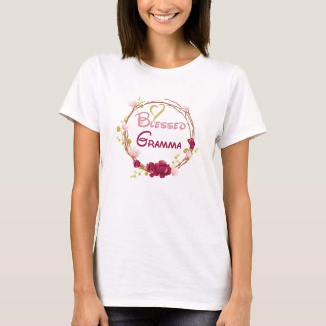 Blessed GRAMMA T-Shirt (Front)