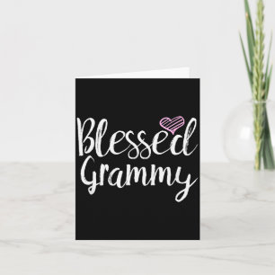 Blessed Grammy - Grandma Card