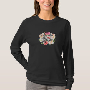Blessed Gran Grandma Birthday Nana Bday Mothers Da T-Shirt