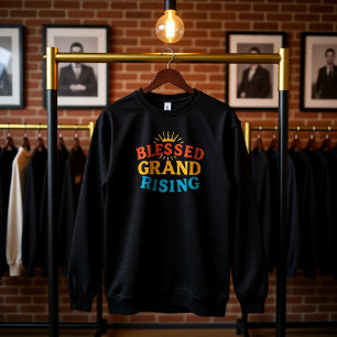 Blessed Grand Rising Retro 70'sT-Shirt Tri-Blend Shirt
