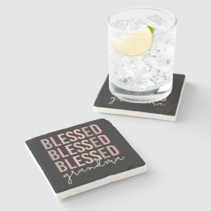 Blessed Grandma   Gifts for Grandma Stone Coaster