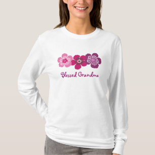 Blessed Grandma Shirt - Pink Purple